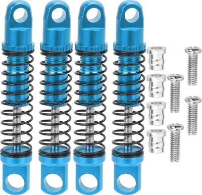 Productafbeelding van RC-schokdemper, metaal, veerophanging, blauw, voor XIAOMI Jimny 1:16