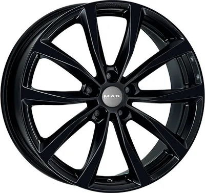 Image de Jantes en alliage MAK WOLF 8x18 5x112 ET 30 NOIR BRILLANT