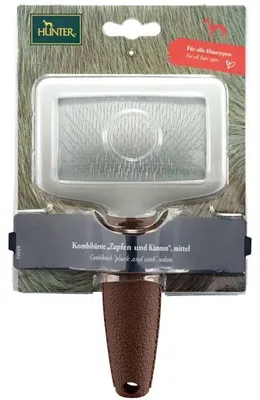Obrázek produktu pro HUNTER Kombinovaný kartáč na lázeňské kartáčování a česání 17 cm