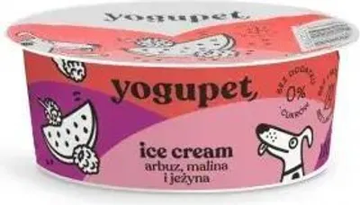 Obrázek produktu pro YOGUPET - Zmrzlina pro psy a kočky - meloun, malina a ostružina - 110g