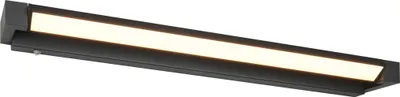 Produktbild von TRIO-Leuchten Wandleuchte FABRIZIO BH 80x6 cm schwarz Wandlampe