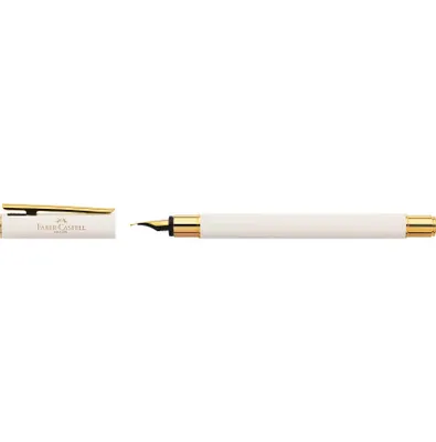 Obrázek produktu pro FABER-CASTELL 141440 FABER-CASTELL Patronenfüller marshmallow/gold M (mittel)