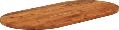 Zdjęcie produktu dla vidaXL Blat 120x60x3,8 cm owalny z litego drewna akacjowego