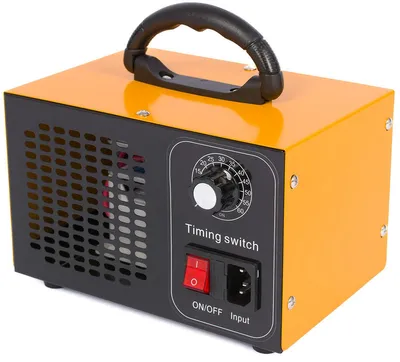 A product shot of an ozone generator on a white background.