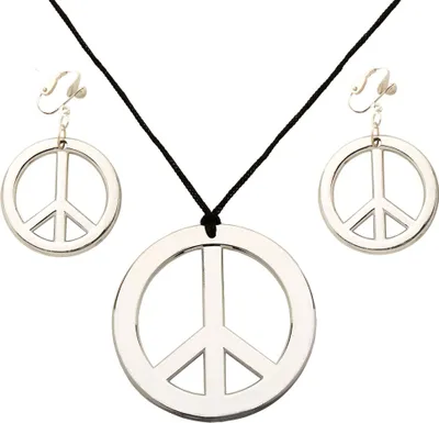 Produktbild von Love & Peace Kette und Ohrring-Set