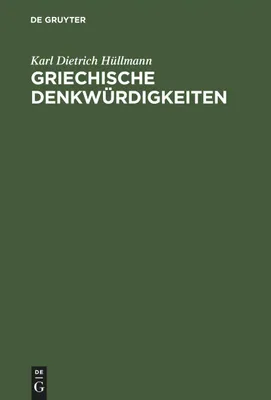 Produktbild von Griechische Denkwürdigkeiten