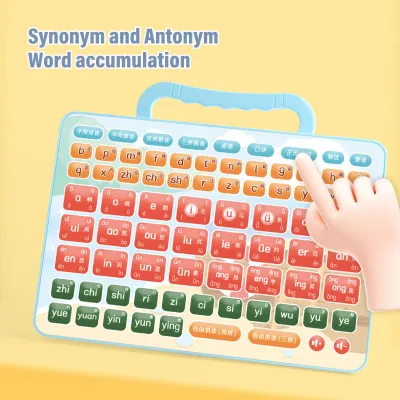 Produktbild von Kinder Chinesisch Pinyin Lerntablett Kleinkinder Sprechpad Interaktives Lernspielzeug