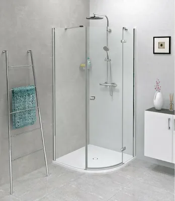Produktbild von FORTIS LINE Duschabtrennung Viertelkreis 900x900x2000mm, rechts