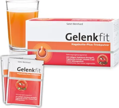 Produktbild von Sanct Bernhard Gelenkfit Hagebutte-Plus-Trinkpulver - 30 Portionen