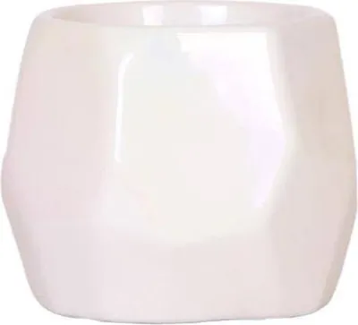 Immagine prodotto di Vaso Perlentopf Travertin - Ø9cm - Elegante vaso da fiori in VetroVetroceramica con