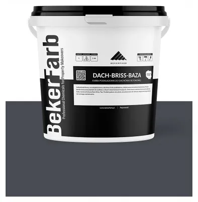 Produktbild von Grundierung für Betonziegel, Bekerfarb, Graphitgrau, 5 Liter