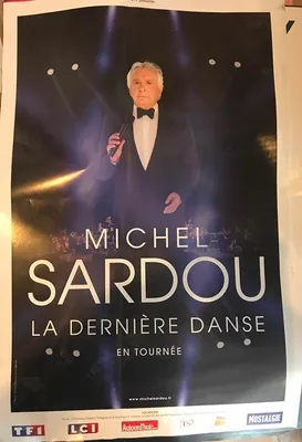 Zdjęcie produktu dla Michel Sardou - Ostatni Taniec - Plakat - 80x120 cm