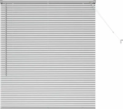 Obrázok produktu pre vidaXL Lamellové žalúzie, strieborné, 130 x 110 cm, hliník