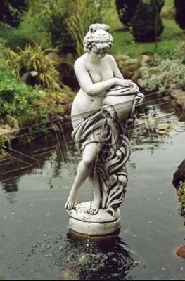 Image de Fontaines Figure Statue Statues Sculptures Jardin 140cm Nouveau 401