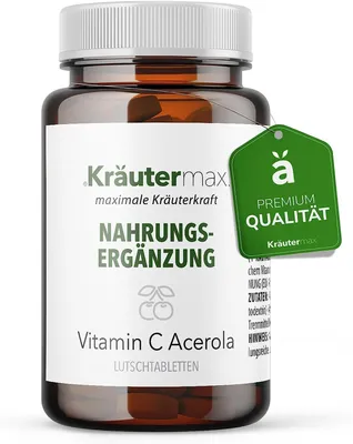 Productafbeelding van Kräutermax Vitamine C Acerola zuigtabletten, 150 stuks