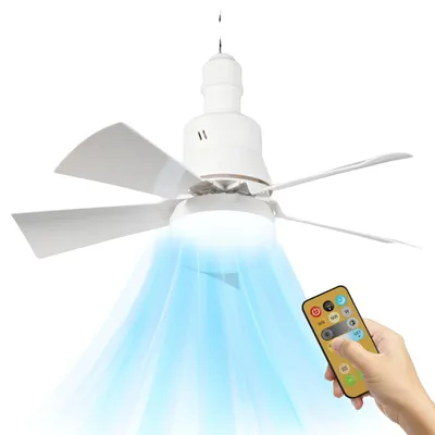 Produktbild von Deckenventilator, Fernbedienung, 3-Geschwindigkeitsmotor, WEISS