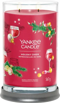 Produktbild von Yankee Candle Holiday Cheer Unterschrift Tumbler groß 567 g