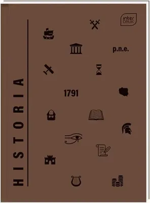 Image de Cahier A5/80 feuilles quadrillées « Histoire » (5 pièces) - INTERDRUK