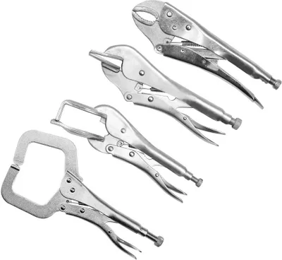 Produktbild von 4 Tlg Schweisser Set | Schweißer Gripzange | Rohr Gripzange | Schweißer Gripzange | Gripzange