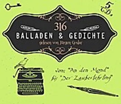 Obrázok produktu pre 316 balád a básní, 5 audio CD