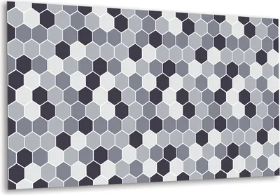 Produktbild von Fliesenaufkleber Fliesensticker Klebefolie Fliesen – Selbstklebende, Sechsecke - 100 cm x 50 cm