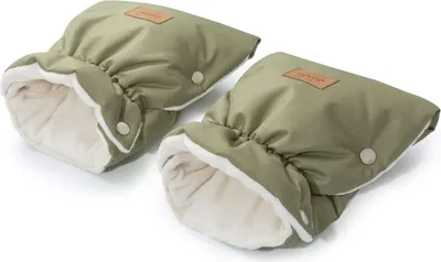 Produktbild von Handwärmer für Kinderwagen (2 St.) - Olive Winter
