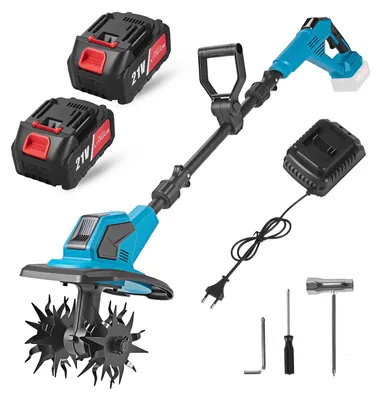Image de Moteur rotatif manuel pour le jardinage et le travail du sol