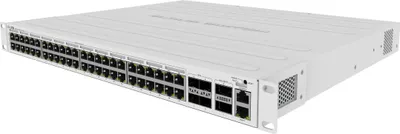 Produktbild von MikroTik CRS354-48P-4S+2Q+RM - Switch - L3 - 48 x 10/100/1000 (PoE+)