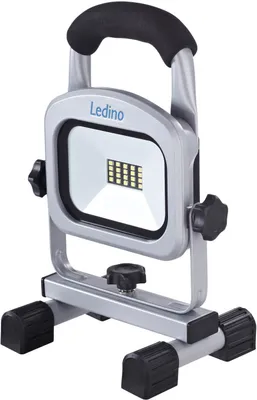 Produktbild von Ledino LED-Akkustrahler Charlottenburg 10A2 10W Li-Ion Akku 2.2Ah dimmbar silber