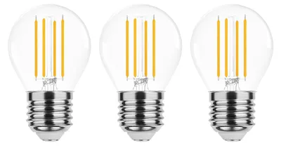 Productafbeelding van Modee LED Globelamp G80 E27 Mat - 4W 470lm 4000K - Neutraalwit - Vervangt 40W - 3 stuks