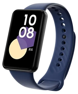 Produktbild von Für Honor Band 9 hochwertiges TPU mit schwarzer Schnalle Watch Ersatz Arm Band Dunkelblau