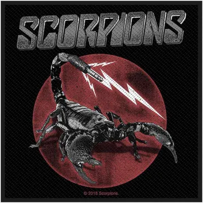 Obrázek produktu pro Scorpions - Standardní velikost - nášivka "Jack", tkaná látka RO10612 (One Size) (Black)