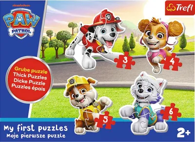 Image de Trefl Baby Classic Puzzle Loved Dogs 36136