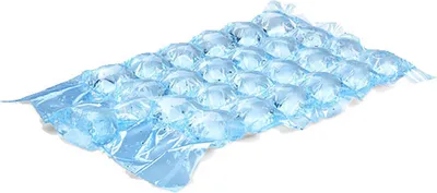 Produktbild von 240 Eiswürfelbeutel Eiskugelbeutel LDPE für je 24 Kugeln 190x310 mm