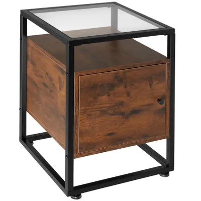 Produktbild von tectake® Nachttisch Dudley 40 x 43 x 60,5 cm