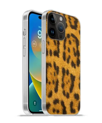 Produktbild von MuchoWow® Handyhülle Schutzhülle Hülle für Apple iPhone 14 Pro Max Leopardenfell Silikon Softcase Handy Hülle - Hardcover