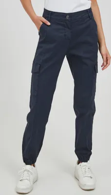 Produktbild von OXMO OXCoco Damen Cargo Hose Stoffhose Regular Fit