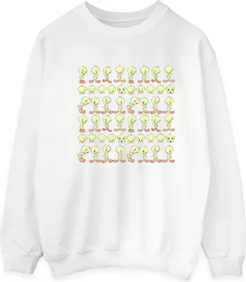 Produktbild von Looney Tunes - Sweatshirt für Herren BI34025 (L) (Weiß)
