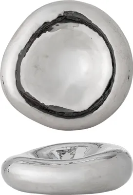 Immagine prodotto di BLOOMINGVILLE | Ciotola Shine, argento, Vetroceramica | D18xH6 cm | 82072002
