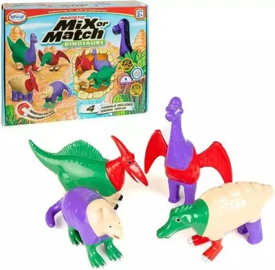 Produktbild von Popular Playthings Magnetic Mix or Match, 2 Jahr(e), Mehrfarbig