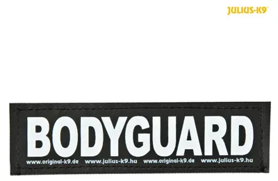 Produktbild von Julius-K9 BODYGUARD, PET-Kabelstrang mit Klettaufsatz, Hund, Schwarz, Weiß, IDC®Longwalk Y-Geschirr Alle Größen IDC® Powergeschirr® Baby 1, Baby 2, Mini-Mini, Mini, 0..., 110 mm, 30 mm