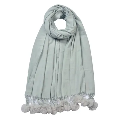 Produktbild von Juleeze JZSC0648G Damen-Schal, grau, 70 x 180 cm