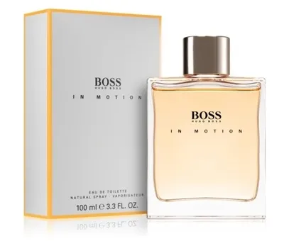 Obrázek produktu pro Hugo Boss In Motion 100ml - Mužská Toaletní Voda s Osvežujícími Citrusovými Tóny