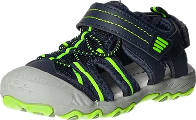 Produktbild von Sneakers Kinder-Jungen-Sandalette Blau-Grün-Grau, Farbe:blau, EU Größe:27