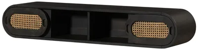 Immagine prodotto di MASSIVMOEBEL24 | Mensola in legno di mango 120x25x20 laccato grigio scuro VALENCIA #206