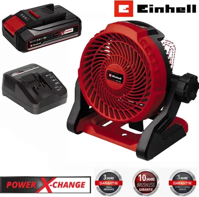 Produktbild von Einhell Akku-Ventilator GE-CF 18/2200 Li- 18V Akku 2.5 Ah ,3 Geschwindigkeien