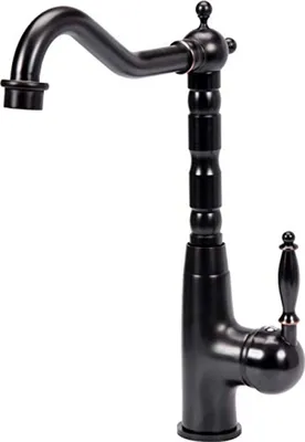 Produktbild von Küchenarmatur RETRO BLACK , Vintage, Wasserhahn, Spültischarmatur, Mischbatterie