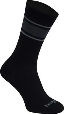 Produktbild von Bridgedale Everyday Liner Merino Performance Velikost: L / Barvy: schwarz/hellgrau