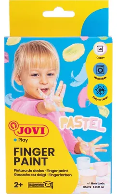 Obrázok produktu pre Jovi 540P Sada prstových farieb Pastel 6 x 35 ml