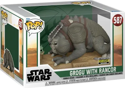 Produktbild von Star Wars - Grogu With Rancor 587 Special Edition - Funko Pop! Deluxe